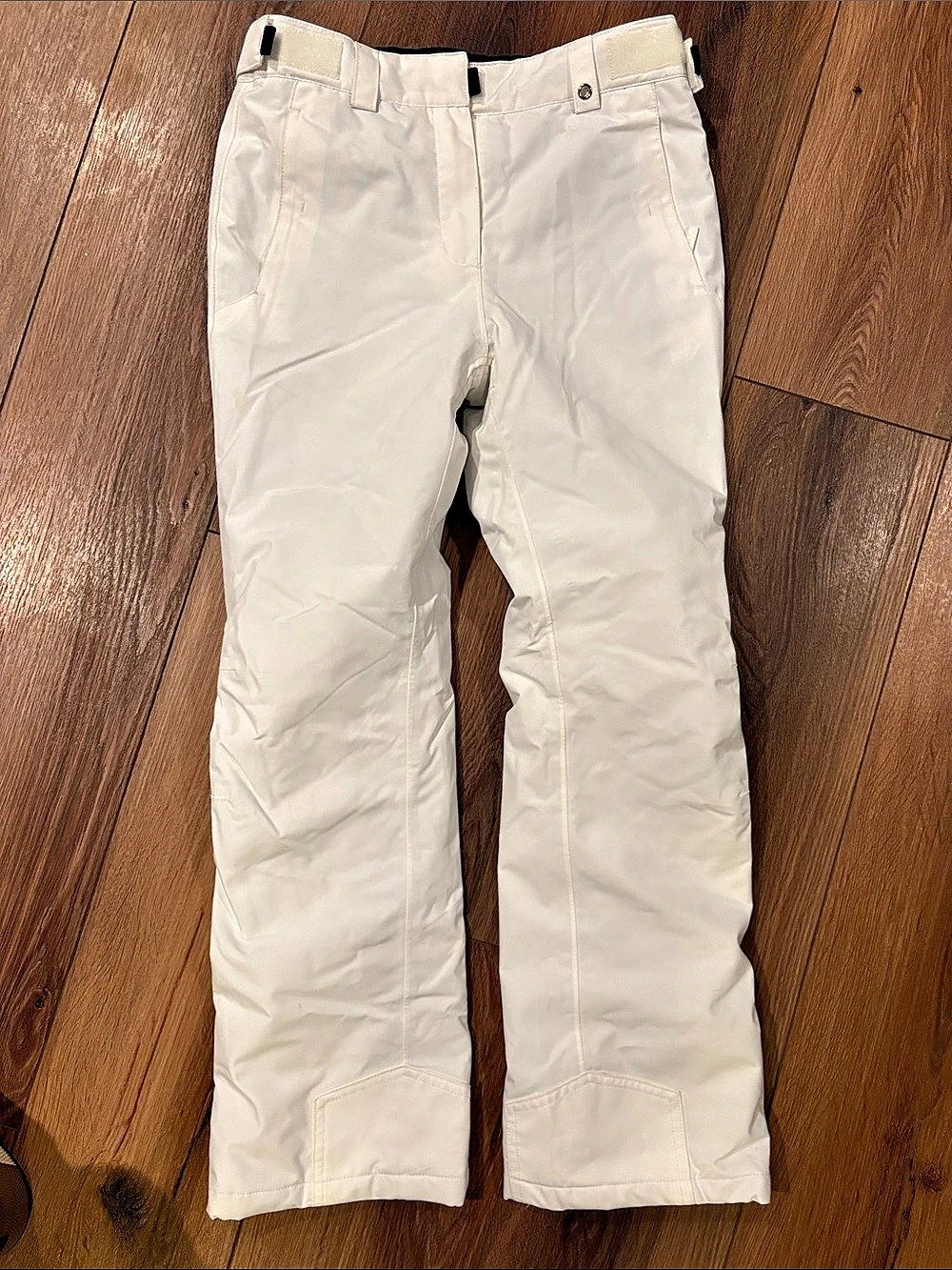 Youth 12 Karbon Insulated Ski Pants in white